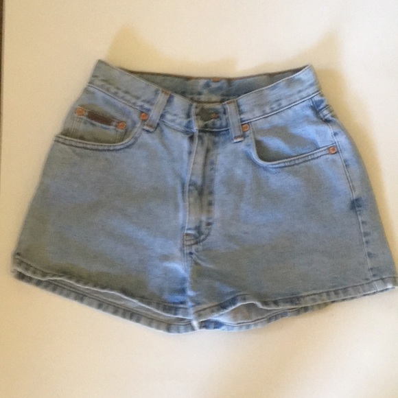 Calvin Klein Pants - Calvin Klein Light Blue Denim Shorts